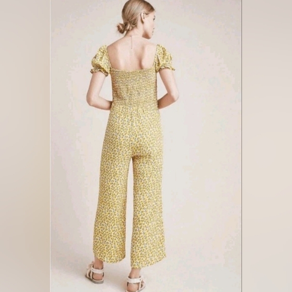 Faithfull the Brand Yellow Floral Jumpsuit - Picture 13 of 16